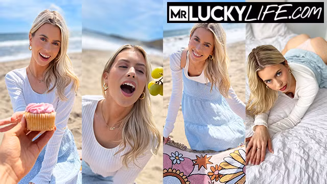 Malibu Beach Date Fucking With Blonde Babe Jill Cassidy